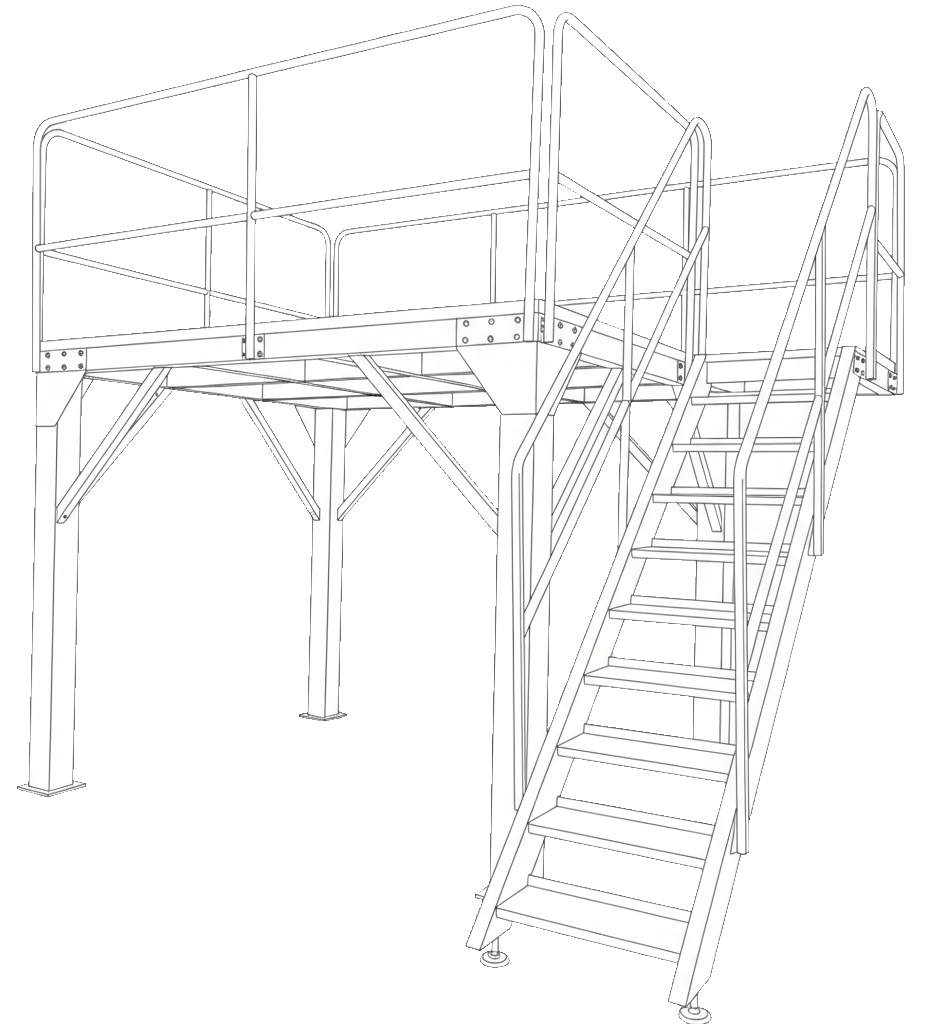 Modular-Packaging-System-Support-Structure
